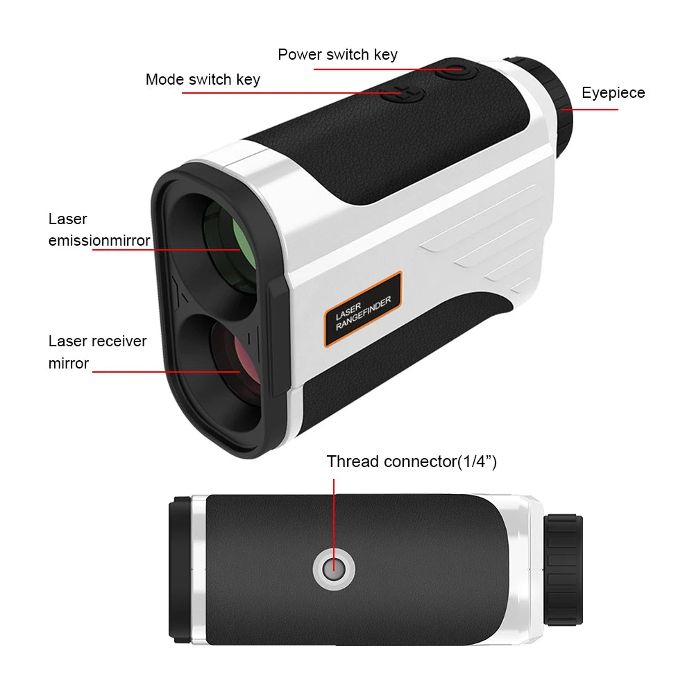 LB7-BL Range Finder Golf Hunting 700M Laser Range Finder Professional Golf Distance Meter With Slope Switch