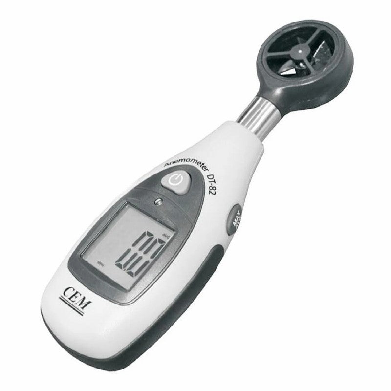 CEM DT-82 Mini Anemometer & Back light Multifunctional Pipe Air Volume Differential Pressure Anemometer Environmental Monitoring