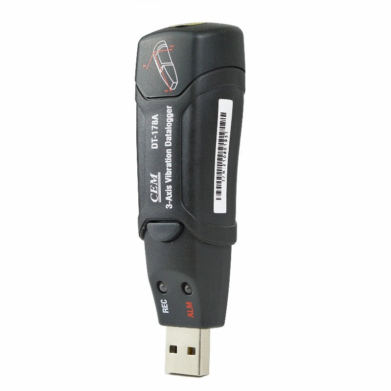 CEM DT-178A Vibration Data Logger Vibration Recording Instrument Vibration Tester Vibration Force Detector Vibration Pen