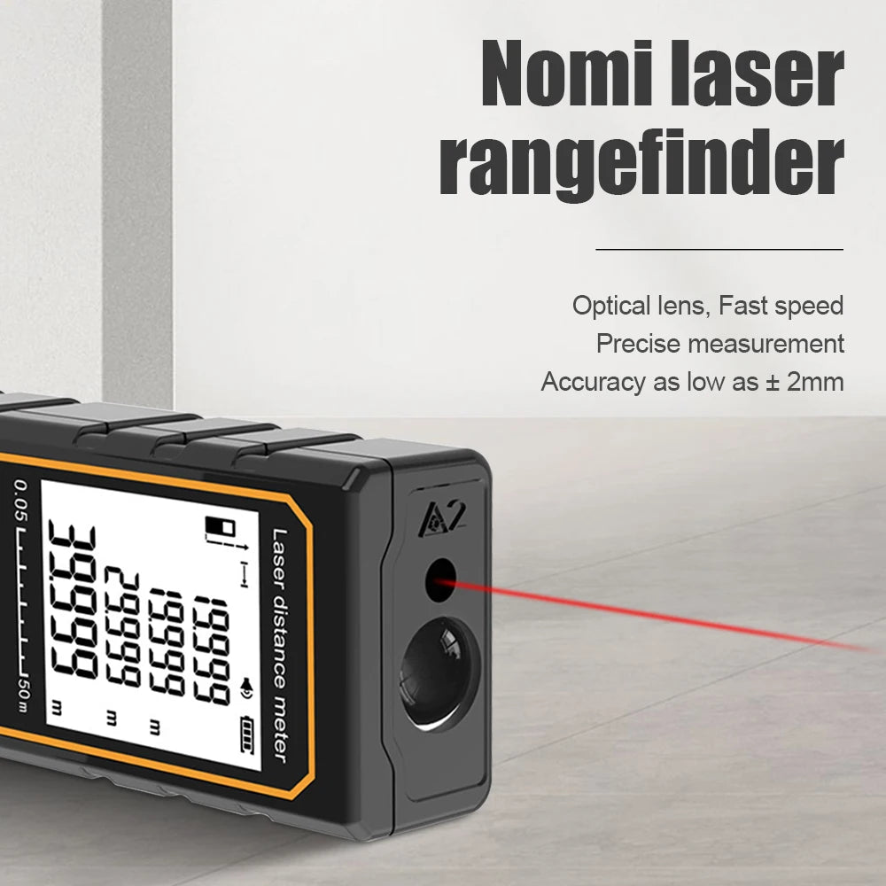 TE50 TE70 TE100 Laser Distance Meter 50M 70M 100M Laser Tape Measure Range Finder Profesional Laser Range Finder Ruler Test Tool
