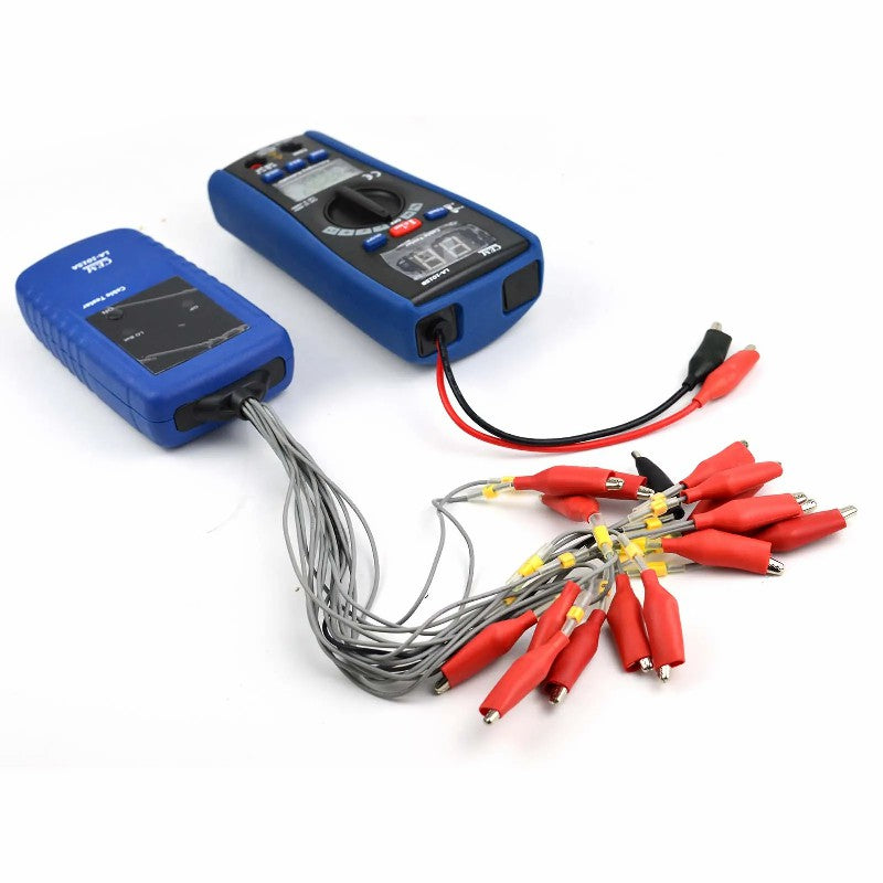 CEM LA-1015 Cable Indentifier Tester Meter Transmitter Receiverand DMM Multifunctional Cable Detector Network Fault Tester