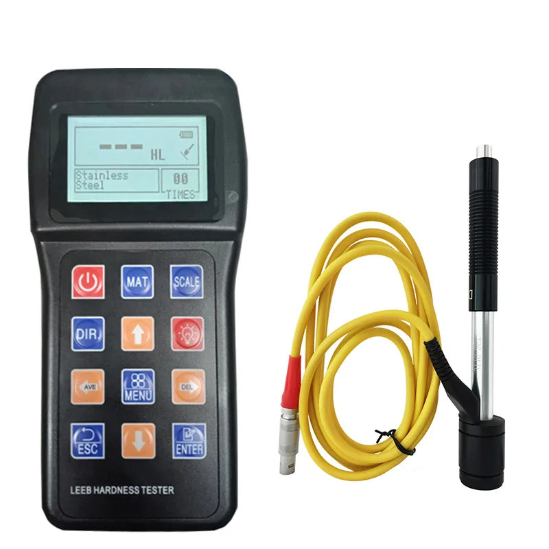 TH110 Professional Portable Digital leebhardness Tester Formetal Stainless Steelcopper Aluminum Hardness Tester HL HB HRB HRC HRA