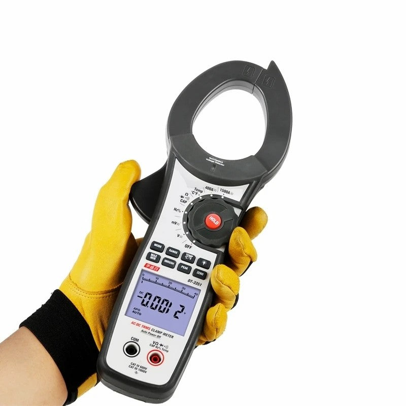 CEM DT-3351 DT-3352 DT-3353 Digital Multimeter Ture RMS Handheld Clamp Meter AUTO Inrush Current Measurement HD LCD Display