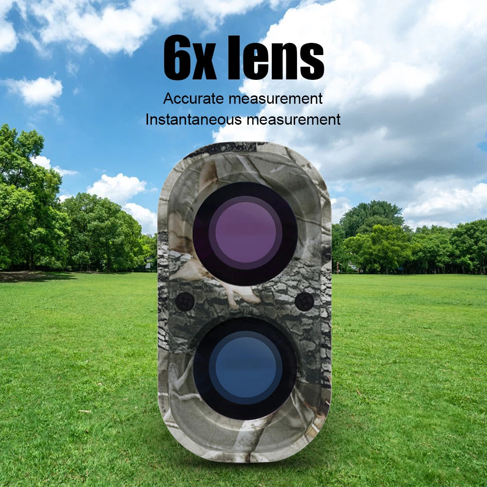 Laser Range Finder For Hunting LC1000m LC600m LC800m Slope Flag-Lock Slopepin Golf Rangefinder Tele Scope Distance Meter