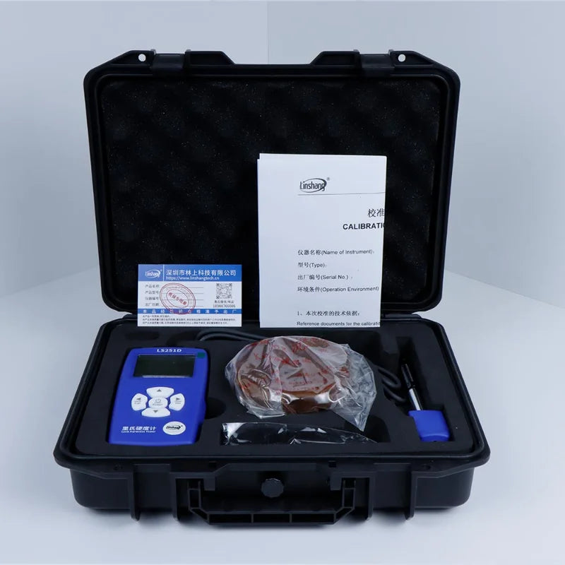 LS251D Portable Leeb Hardness Tester Testing Machine For MidSteel Aluminum Alloy Metal Material