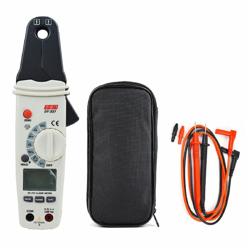 CEM DT-337 Professional Digital Clamp Meter ACDC Clamp Meter Multimeter Leakage Current Meter Efficient Auto Repair