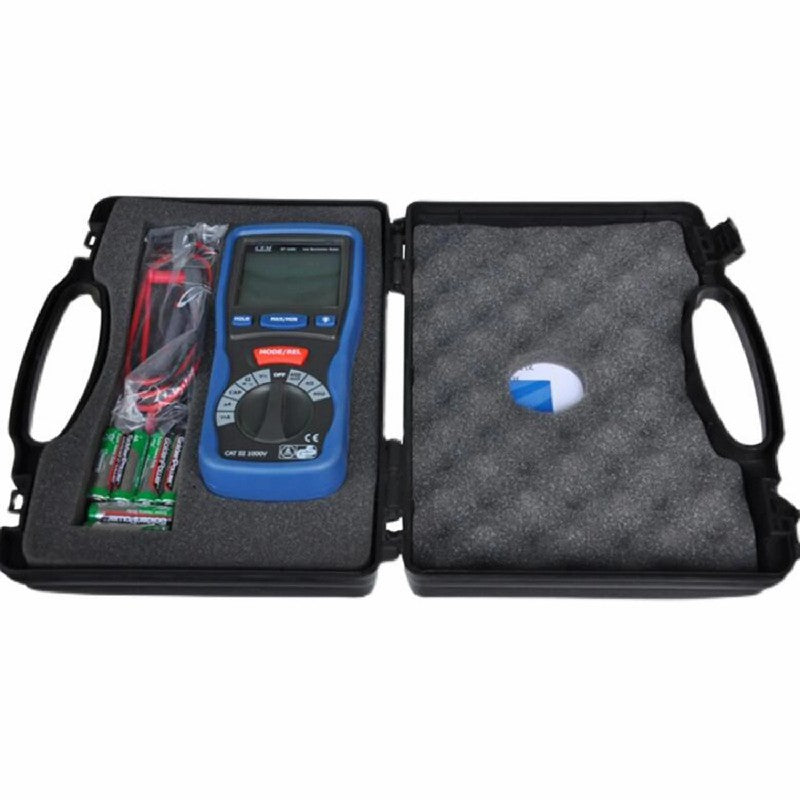 CEM DT-5302 Low Resistance Tester Professional Digital Grounding Resistance Tester Insulation Tester Four-Wire Milliohm Meter