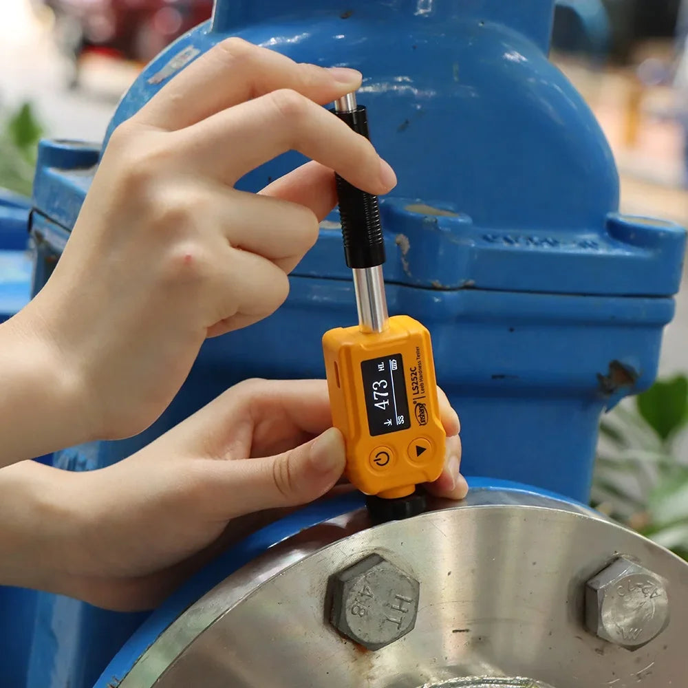 LS252C Universal Precise Leeb Hardness Tester Sclerometer Testing Machine Test Aluminum Alloy Steel Metal Material