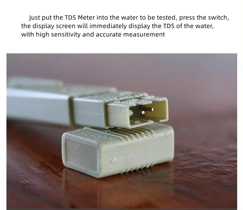 Portable High-Precision TDS-3 Water Quality Testing Pen, Household Tap Water and Drinking Water Tester, Quickly Detect Water Quality Purity