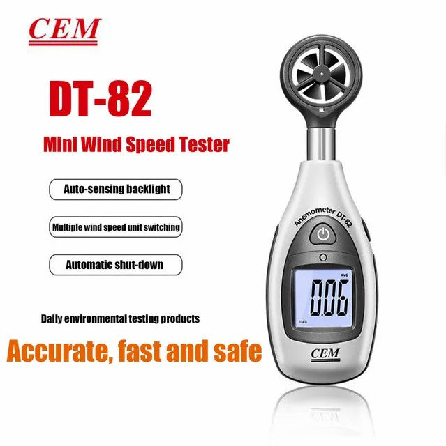 CEM DT-82 DT-618 DT-619 DT-620 DT-8893 DT-8894 DT-8880 Digital Professional Anemometer &Backlight Wind Speed Direction Industrial