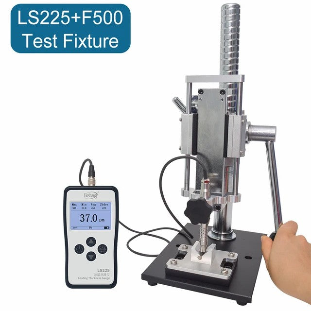 LS225+N1500 Coating Thickness Gauge Car Paint Tester High Precision Eddy Current Ultra-thin Below 10μm Non Ferrous Anodized