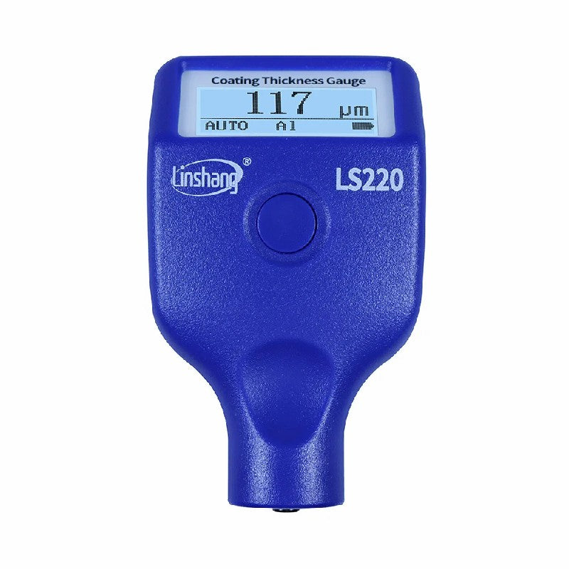 Linshang LS220 Coating Digital Thickness Gauge, Compact and Portable, High-Precision Thickness Measuring Instrument for Paint Films on Iron and Aluminum