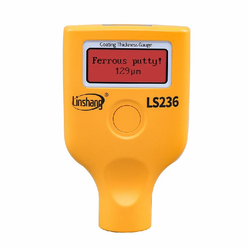 Linshang LS236 Paint Film Gauge, Coating Thickness Gauge for Automobile Paint Surface Detection, Thickness Measuring Tool for Metal Putty