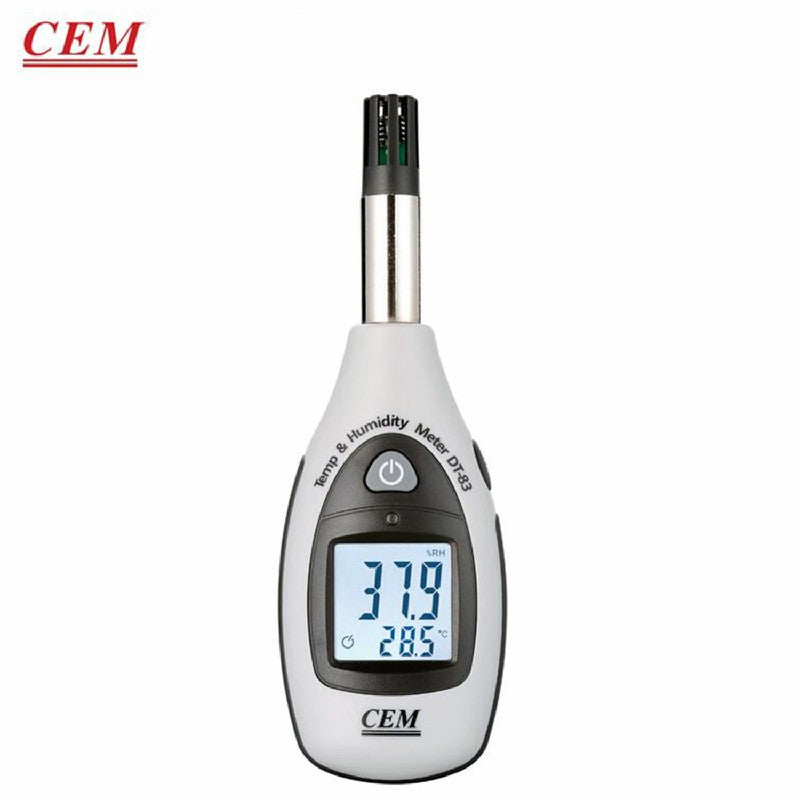 CEM DT-83 Mini Temperatureand Hygrometer Recorder Multi-channel Contact Temperature Detector High Precision Industrial Tester