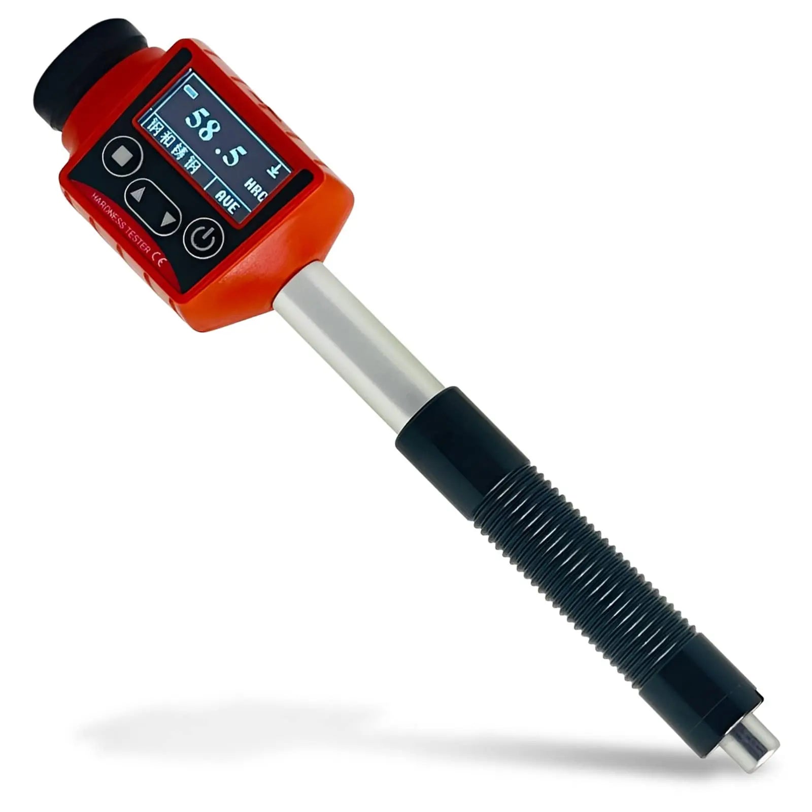 360° Durometer 6-in-1 Metal Hardness Tester For Alloy Steel Stainless CastIron HRC HRB HL HB HV HS Pen-type Portable Leeb