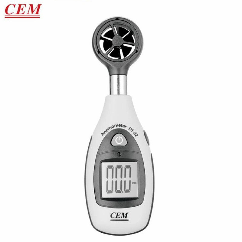 CEM DT-82 Mini Anemometer & Back light Multifunctional Pipe Air Volume Differential Pressure Anemometer Environmental Monitoring