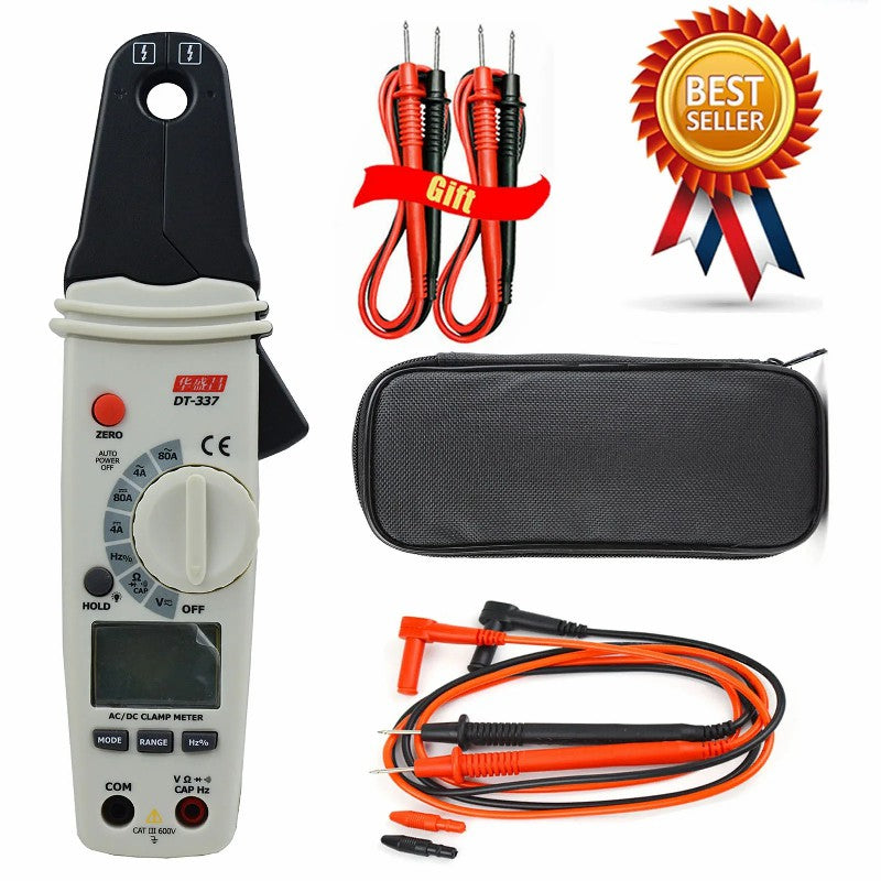 CEM DT-337 Professional Digital Clamp Meter ACDC Clamp Meter Multimeter Leakage Current Meter Efficient Auto Repair