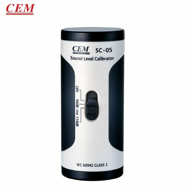 CEM SC-05 New Sound Level Calibrator Noise Calibrator Sound Corrector 94114dB Noise Source Decibel Corrector