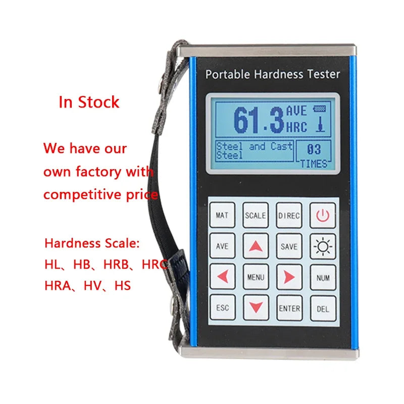 KY210S Digita lMetal Hardness Tester Portable Leeb Hardness Tester