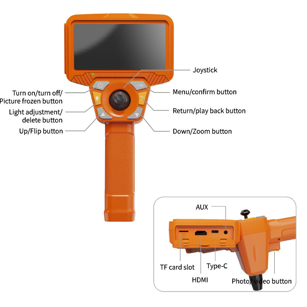 LA Series Portable Industrial Borescope