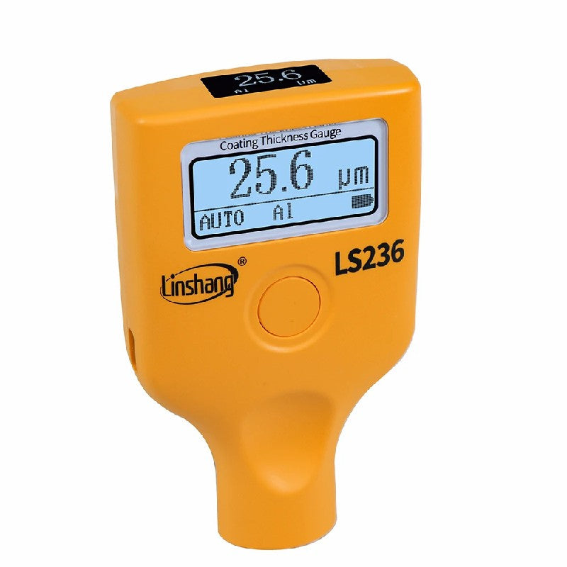 Linshang LS236 Paint Film Gauge, Coating Thickness Gauge for Automobile Paint Surface Detection, Thickness Measuring Tool for Metal Putty