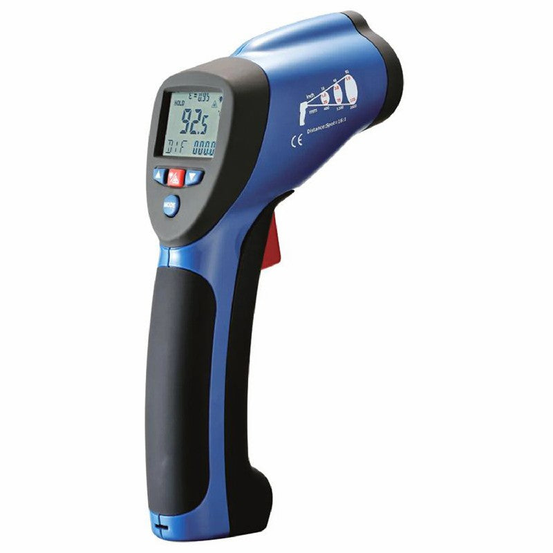 CEM DT-8828H Infrared Thermometer Industrial Hand-Held Point Thermometer Adjustable High Low Temperature Alarm Setting