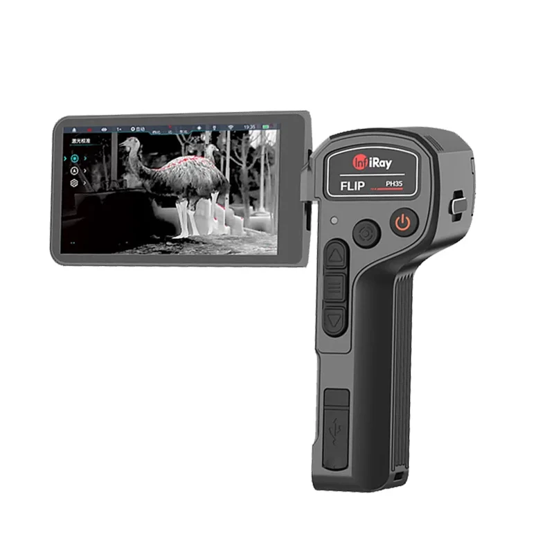 InfiRay PH35 Plus Laser Rangefinder Thermal Imager For Hunting Outdoor Night Vision With 640x512 Resolution