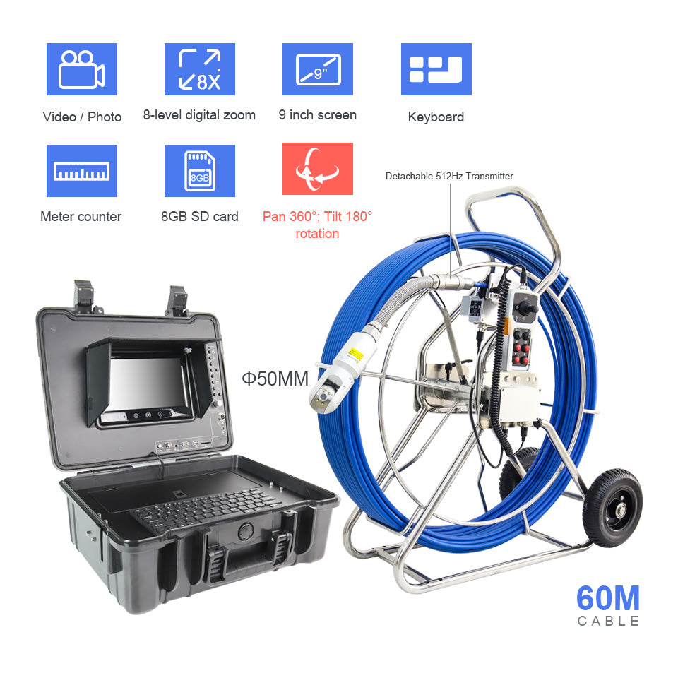 YA50 Series Pipe Endoscope