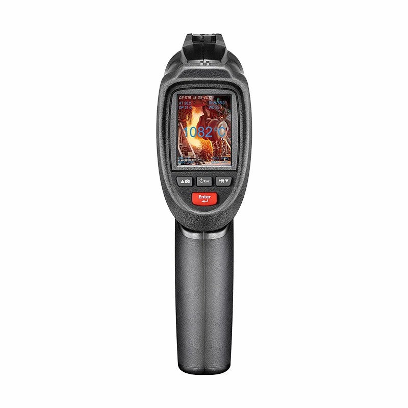 CEM DT-9860 DT-9862 Infrared Thermometer Industrial Color Screen Video Temperature Measuring Gun Photography Hermometer Camera