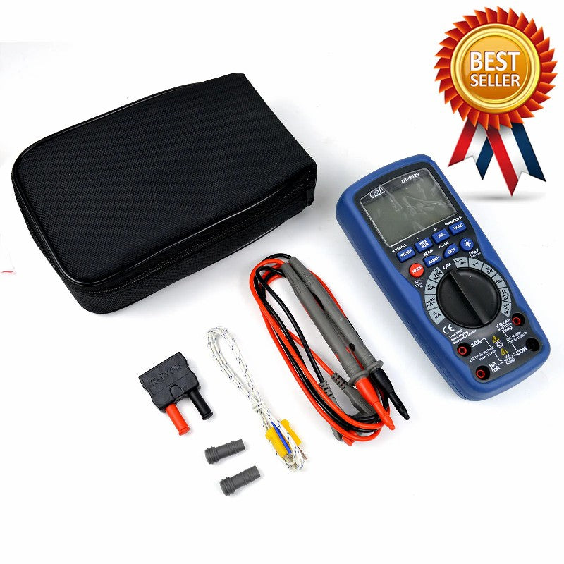 CEM DT-9929 Electrical Digital Multimeter Auto Range Current Voltage Resistance Test 4000 Bit Overload Protection True RMS