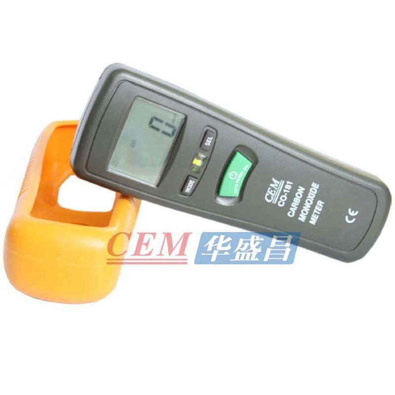 CEM CO-181 Carbon Monoxide Detector Toxicand Harmful Gas Leakage Detector Buzzes Alarm CO Detector Meter
