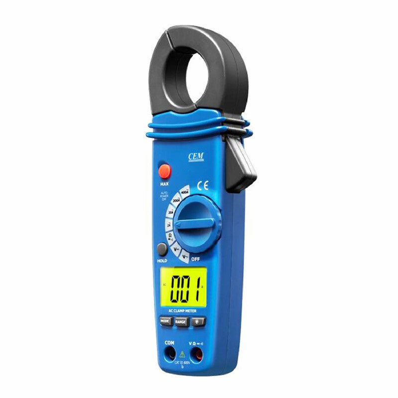 CEM DT-330 DT-331 Digital Clamp Meter Clip-on Table Current Voltage Resistance Test Instrument Small Caliber Ammeter