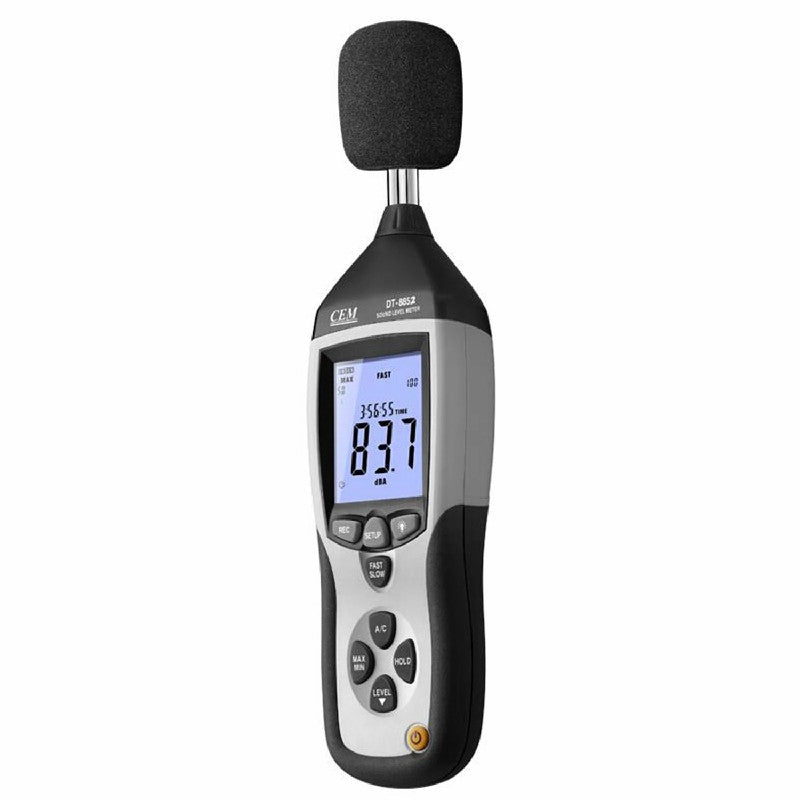 CEM DT-8852 Sound Level Meter Noise Meter Noise Environment Detection Instrument Decibel Meter Can Store USB Interface