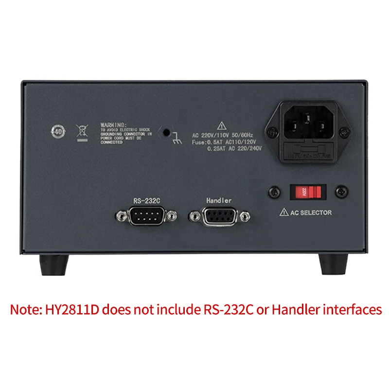HY2810D Digital Bridge Tester High Precision LCR Inductance Capacitor Resistance