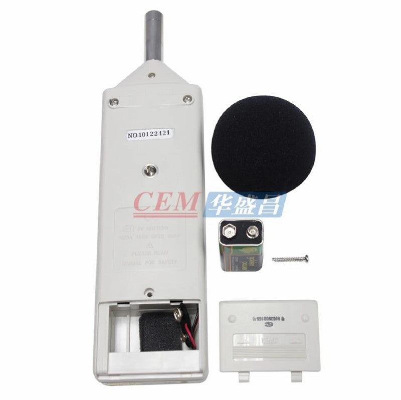 CEM DT-8850 Professional Decibel Meter Noise Meter Sound Level Meter Low Frequency Noise Monitor Detector Word Display