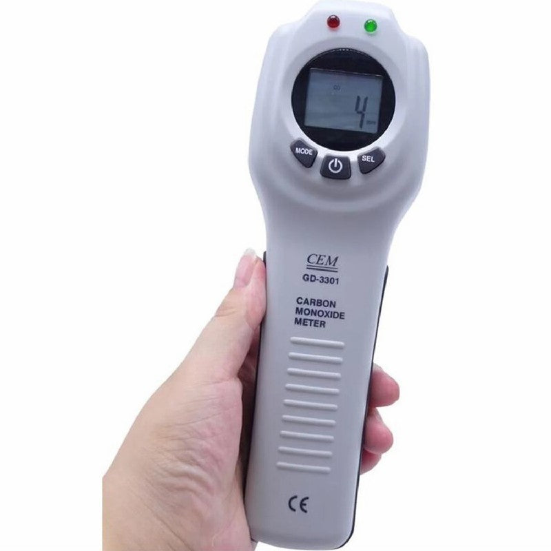 CEM GD-3301 Carbon Monoxide Analyzer Gas Testers Carbon Monoxide Detector Gas Leak Detector CO Leak Detector Fast Response