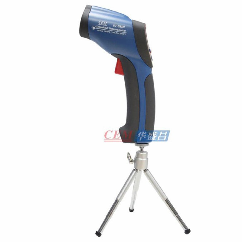 CEM DT-8858 DT-8859 Industrial High Temperature Infrared Thermometer Laser Induction Laser Induction Point Thermometer Gun