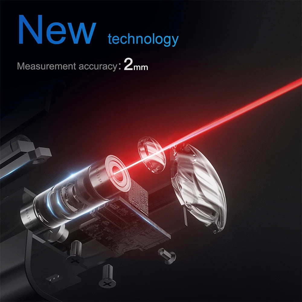 H-DS100M Laser Distance Range Finder Profesional Meter Trena Laser Tape Measure Roulette Range Finder