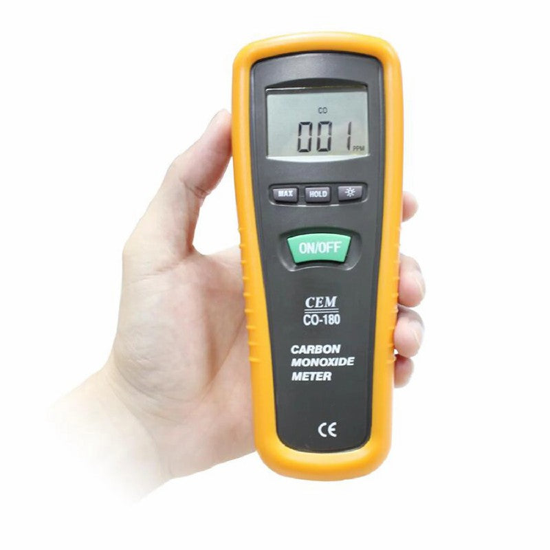 CEM CO-181 Carbon Monoxide Detector Toxicand Harmful Gas Leakage Detector Buzzes Alarm CO Detector Meter