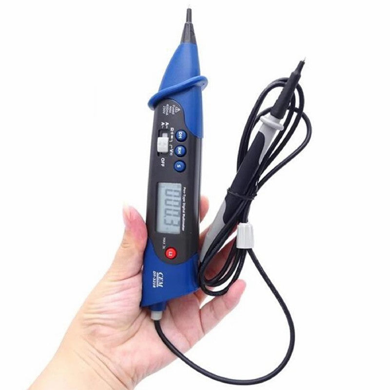 CEM DT-3218 Pen Type Multimeter 600V Digital Pen Type Measuring Pen with A nalog Strip Portable Multimeter Mini Power Test Pen