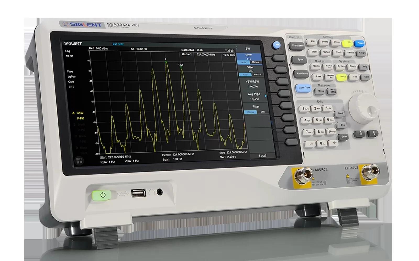 SSA3021X Plus Spectrum Analyzers 9 kHz ~ 2.1 GHz