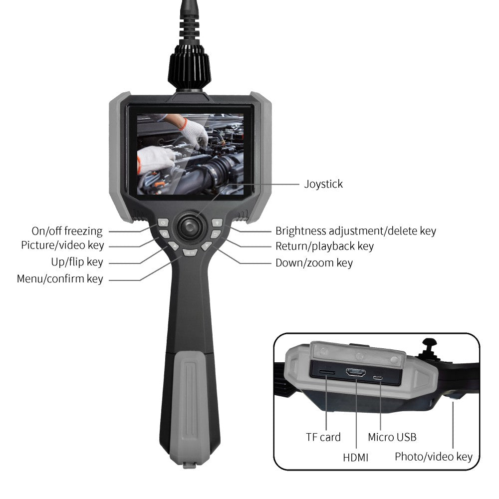 GK Series Handheld Portable Endoscopes
