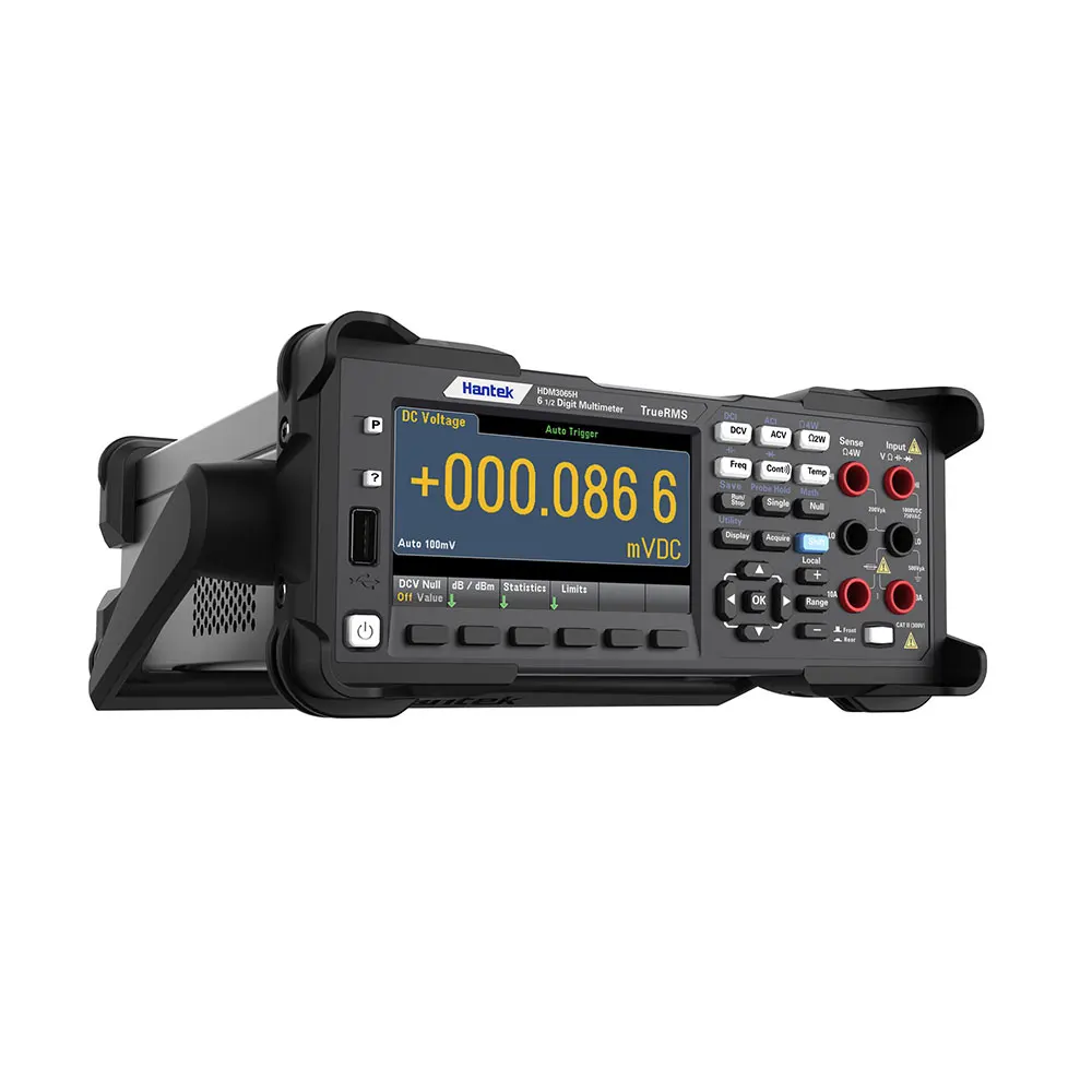 Hantek HDM3055 5 1/2 Digital Meter 30000 rdg/s Reading Rate USB/LAN/232/485 Bench True RMS High-Speed Sampling