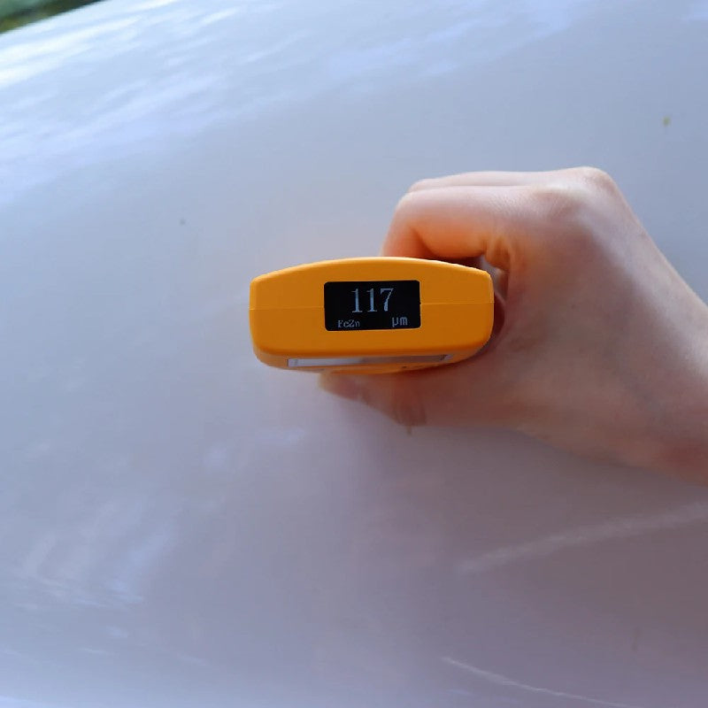 Linshang LS236 Paint Film Gauge, Coating Thickness Gauge for Automobile Paint Surface Detection, Thickness Measuring Tool for Metal Putty