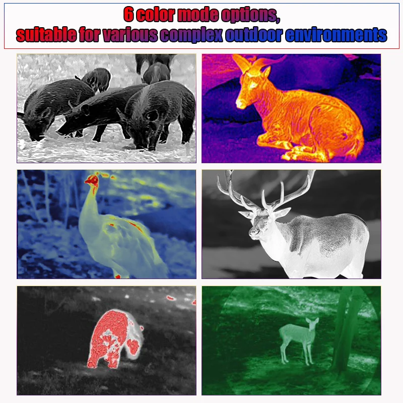 Guide Outdoor Handheld Thermal Imaging Monocular 4X 700m 5h Battery Life 1280*960 FLCOS Display Outdoor Sports IP66 FCC CE RoHS