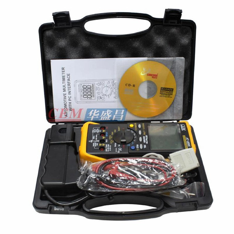 CEM AT-9995AT-9955 Professional Multifunctional Automobile Digital Multimeter Automobile Maintenance Multimeter LCD Display