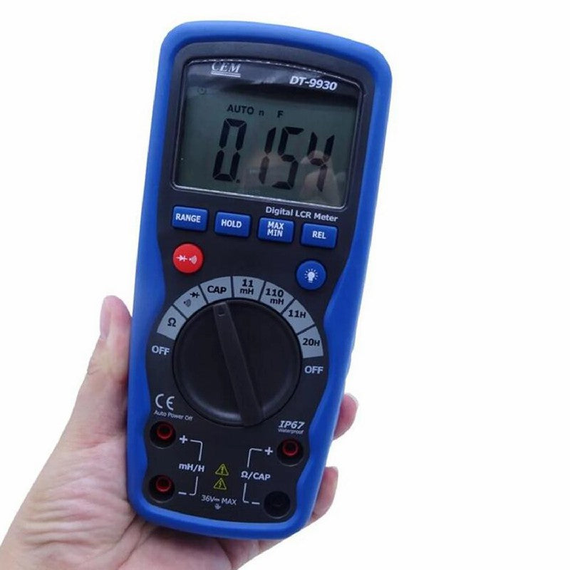 CEM DT-9930 DT-9935 Digital Multimeter Inductance Capacitance Resistance Test Almighty Meter LCR Tester High Bridge Multipurpose