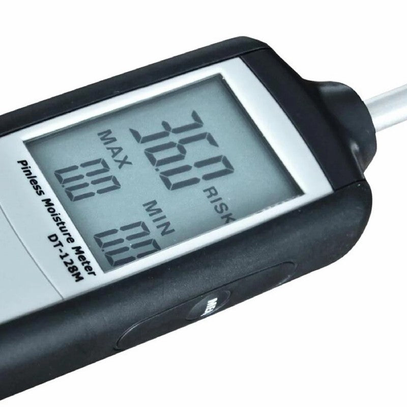 CEM DT-128M Non-Contact Inductive Moisture Tester Wood Engineering Gypsum Cement Nondestructive Hygrometer Material