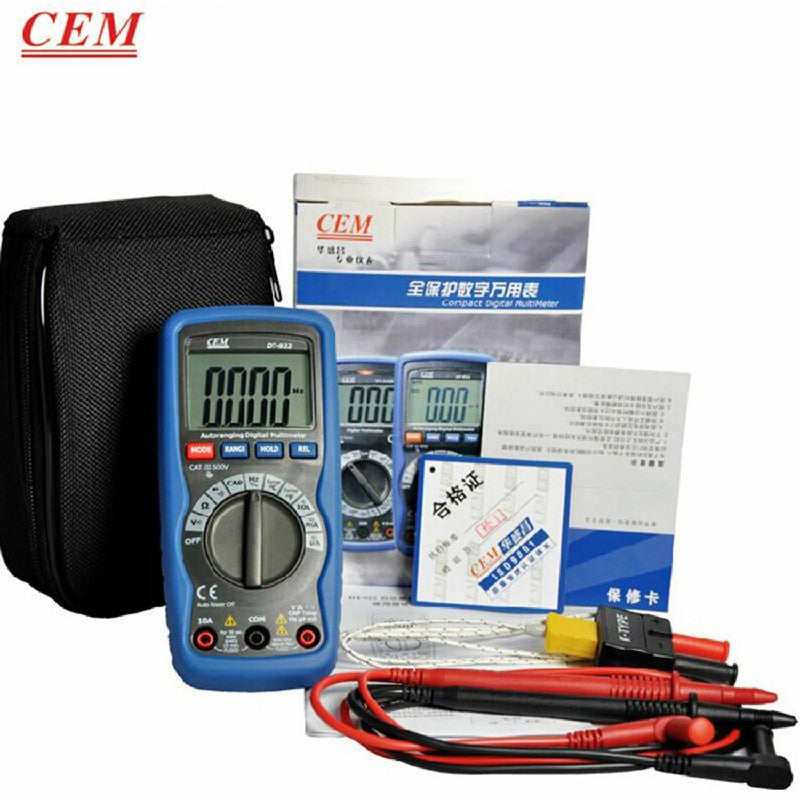 CEM DT-920 DT-920N DT-921 DT-922 Digital Multimeter Digital Display High-Precision Full Range Protection Intelligent Anti-Burn