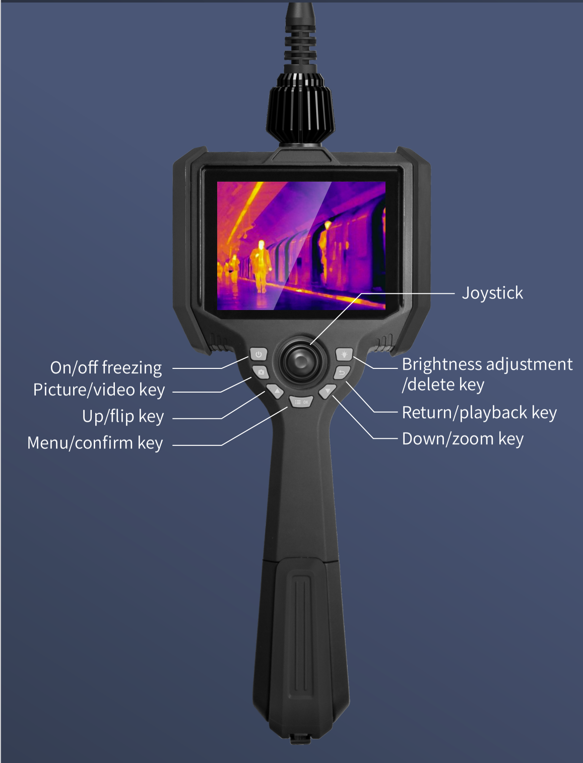 RK Series Infrared Thermal Imaging Borescope